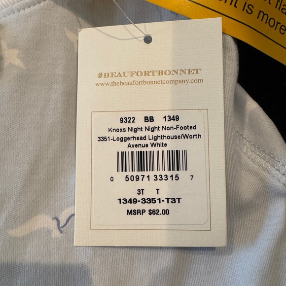 TBBC 3T knoxs night nights pajamas - Picture 2 of 2